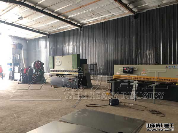 巧克力水箱板生產加工用剪板機、折彎機